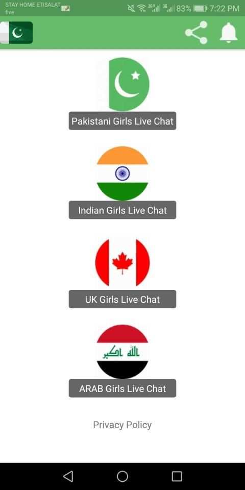 Pakistani Girls Online Live Chat Meet screenshot 2