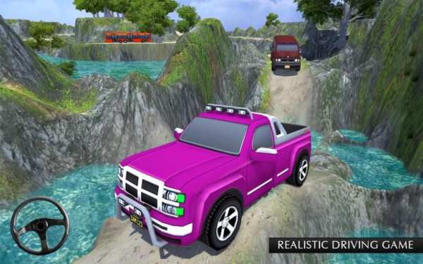 Offroad Pickup Truck Driving Free Simulation Game स्क्रीनशॉट 1