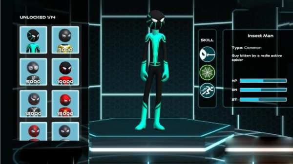 Spider Stickman Rope: Vegas Crime City Hero स्क्रीनशॉट 8