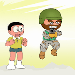 Mini Vs Militia Fight Nobi Militiya Game आइकन