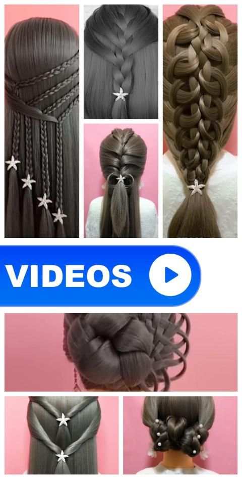Girls Hair Style Videos ( Offline ) स्क्रीनशॉट 7