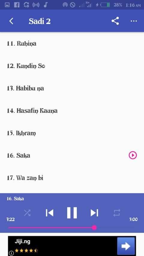 Wakokin Sadi Sidi Sharifai screenshot 4