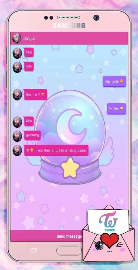Twice Messenger! Chat Simulator screenshot 3