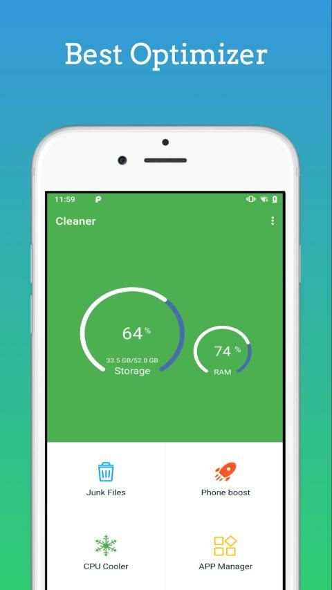 JCleaner - Phone Booster screenshot 4