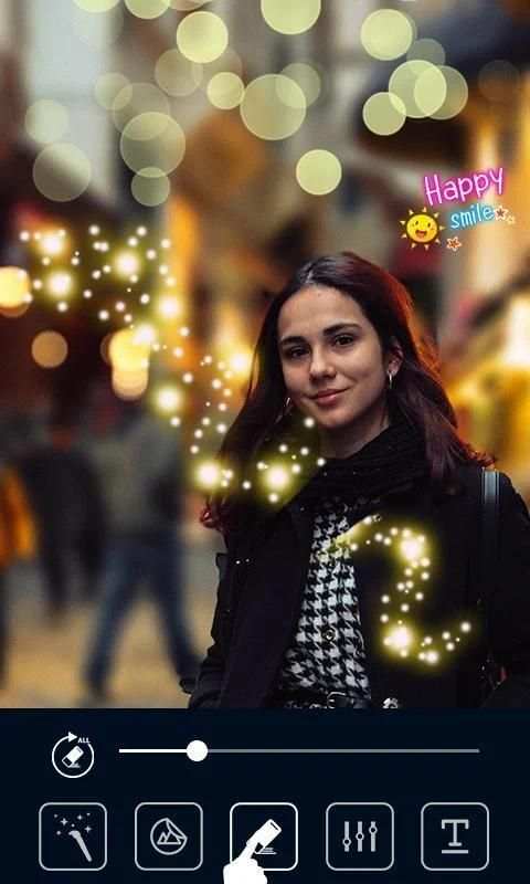 Photo glitter light effects: Glitter photo editor screenshot 5