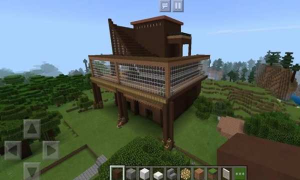 Mini World Craft : Building Fantasy Town स्क्रीनशॉट 2