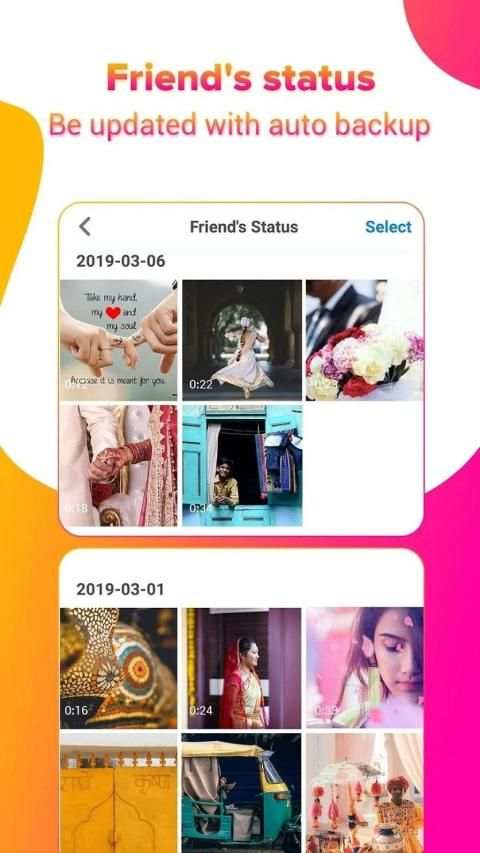 Full Screen Video Status for WhatsApp - VidIndia screenshot 1