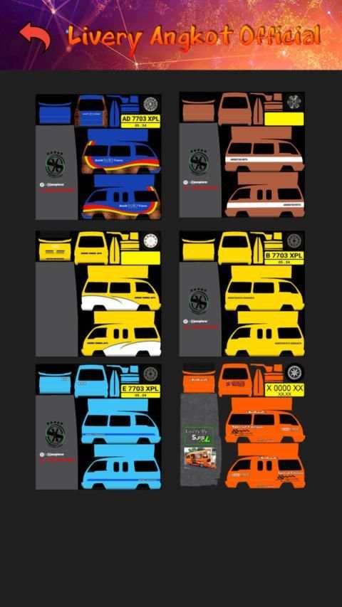 Livery BUSSID Angkot स्क्रीनशॉट 4