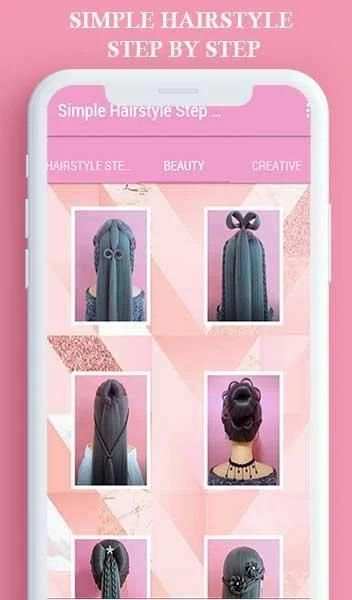Simple Hairstyle Step by Step स्क्रीनशॉट 4