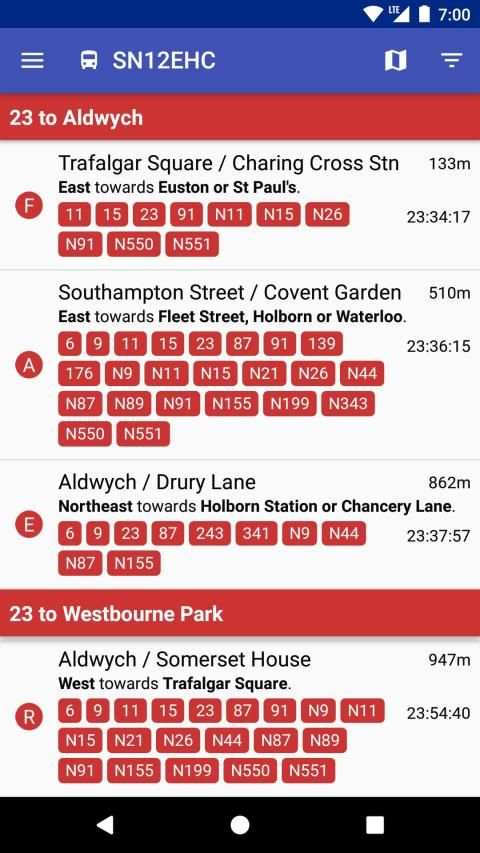 London Travel Free - Bus & Tube screenshot 1