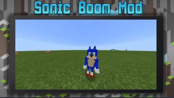 New Sonic Boom Mod Minecraft स्क्रीनशॉट 1