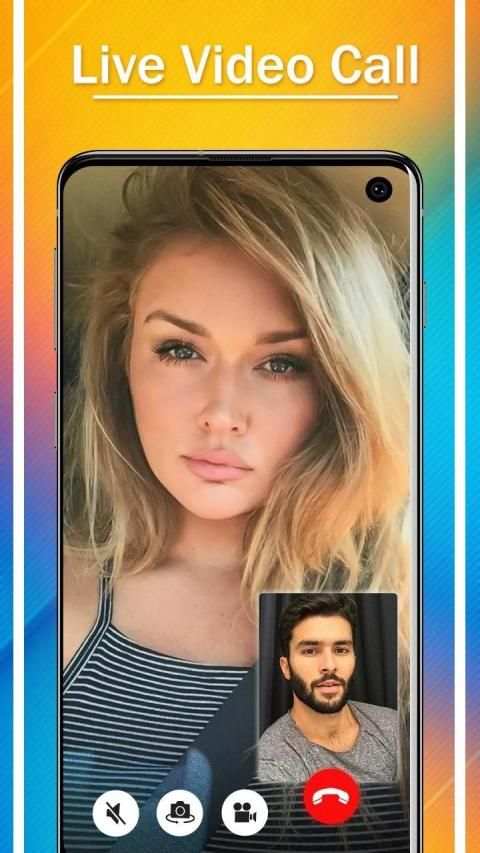 Live Video Call – Random Girls Video Call Chat स्क्रीनशॉट 2