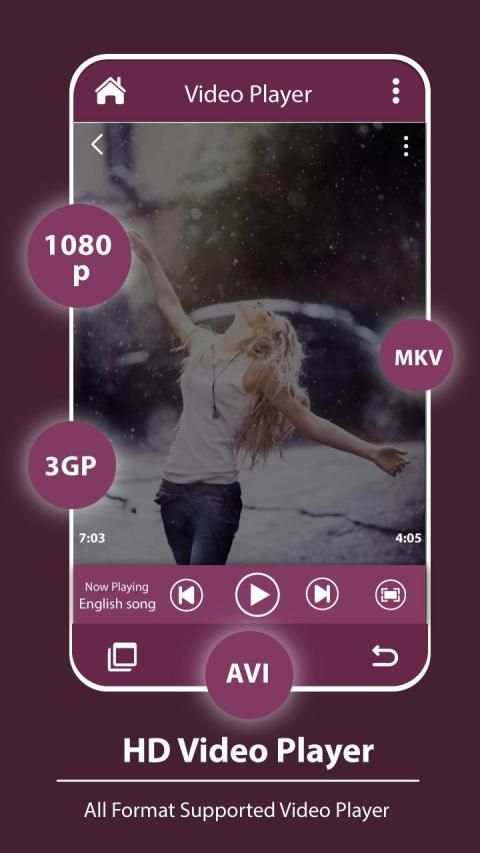 Vidmaf HD player: Sx video player 2020 screenshot 3