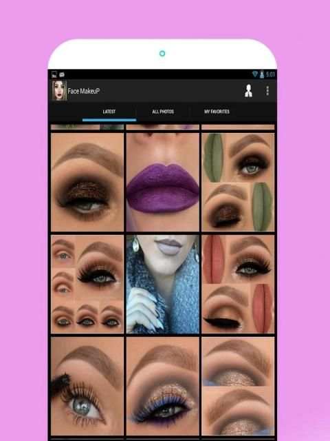 Face Makeup Pictures स्क्रीनशॉट 2