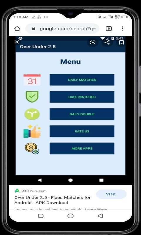 Sure Fixed Matches VIP Games स्क्रीनशॉट 1