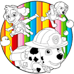 ikon Paw Coloring Book Patrole