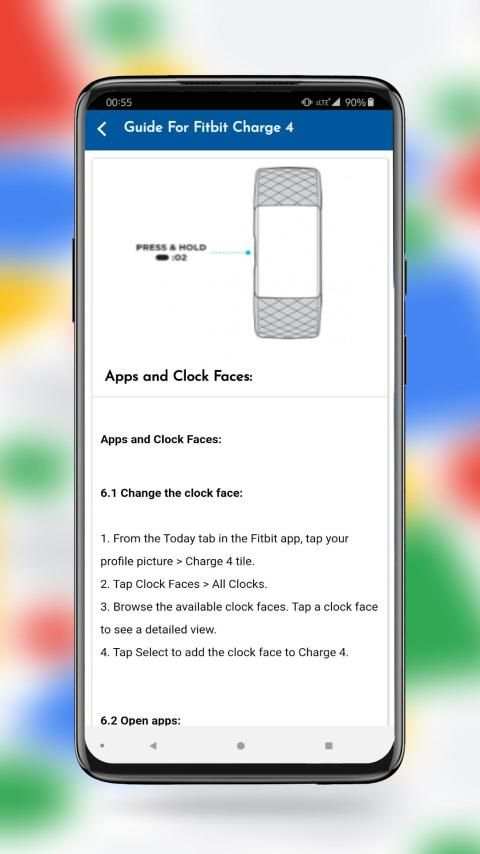 Guide For Fitbit Charge 4 स्क्रीनशॉट 4