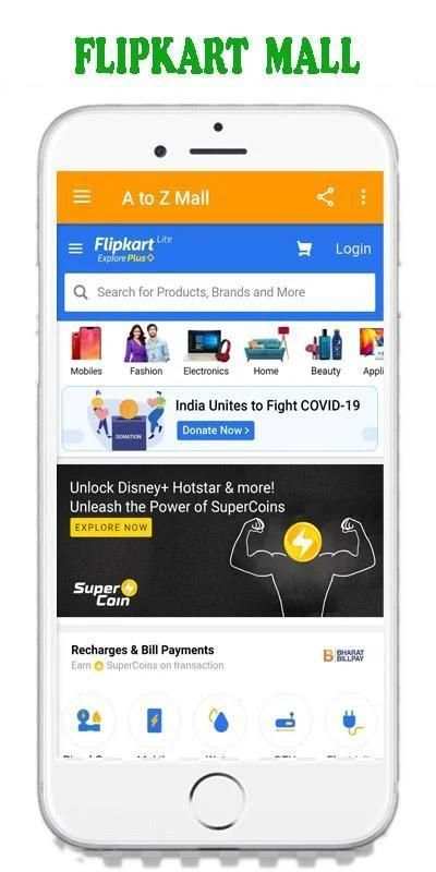A to Z Mall : Shop,Social ,Foods,News, All in One screenshot 1