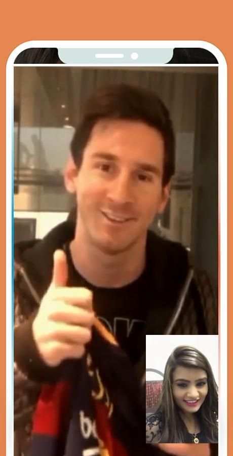 Lionel Messi Fake Video Call screenshot 1