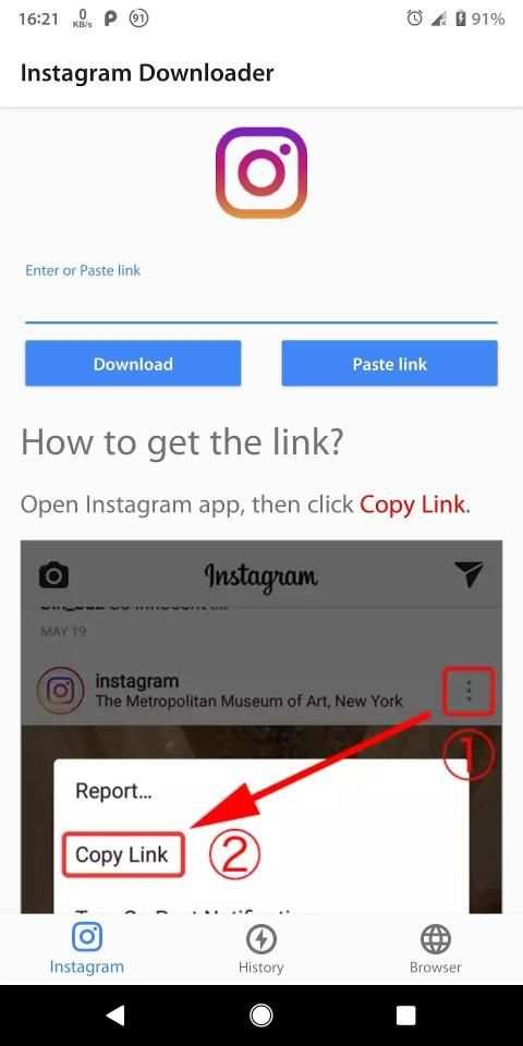 Downloader - Free Video Downloader for insta & fb स्क्रीनशॉट 2