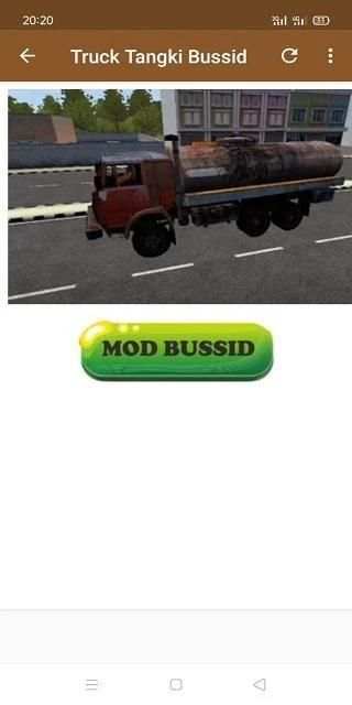 Mod Truck Tua Bussid screenshot 1