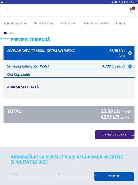 Digi România screenshot 2