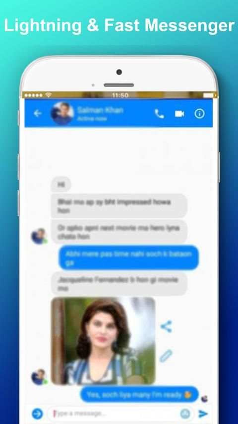 Lite Messenger : Messages , Calls & Video Chat screenshot 5
