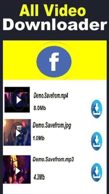 Save-From Net Downloader Free All Video Downloader स्क्रीनशॉट 5
