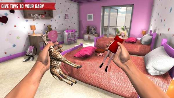 Mother Simulator 3D: Real Baby Simulator Games स्क्रीनशॉट 1