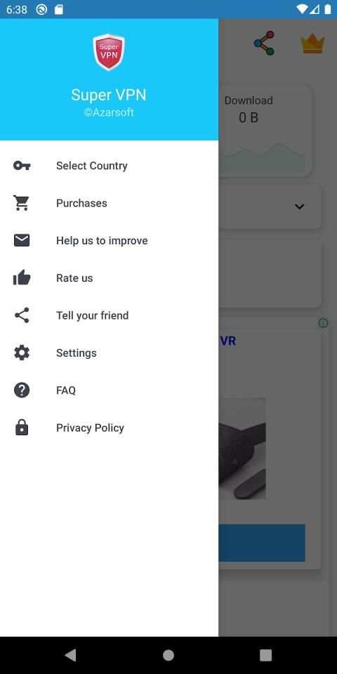 Super VPN - Free VPN Client screenshot 2