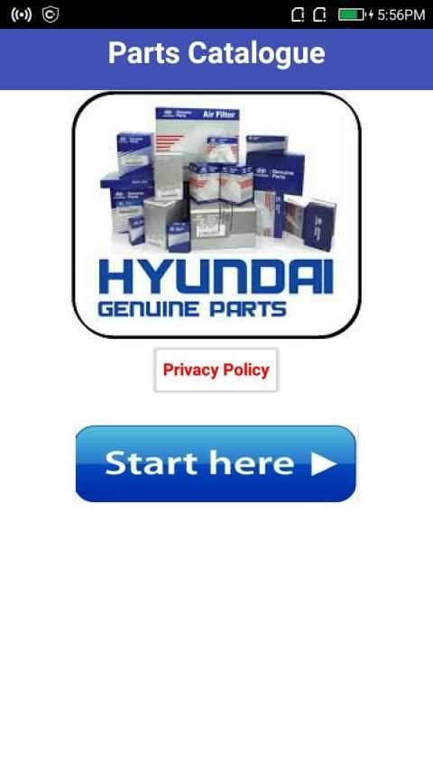 Hyundai Parts स्क्रीनशॉट 2