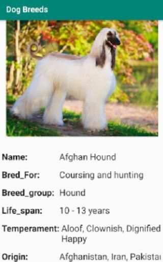 Dog Breeds screenshot 1