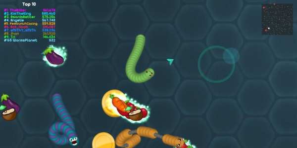 Worms Planet - Worm Snake Zone 2020 स्क्रीनशॉट 6