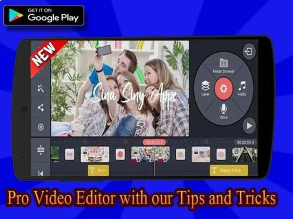 Walktrough Pro Kine Master-Tips Editing Video 2k20 screenshot 3