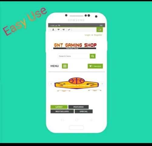 GNT Shop स्क्रीनशॉट 1