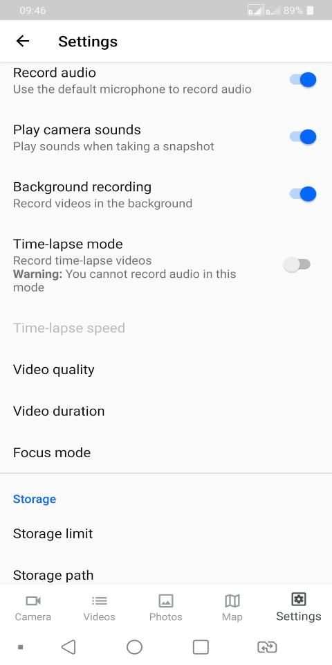 ProtoDVR - Free dash cam app without ads screenshot 1
