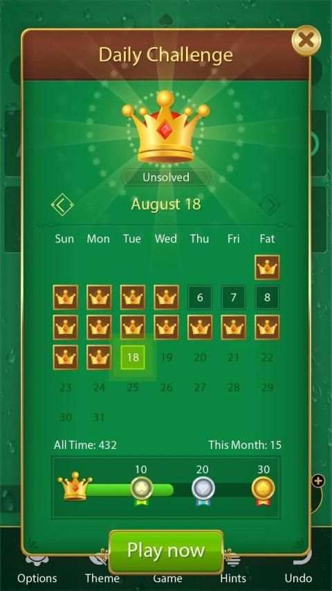 Solitaire Card Games Free स्क्रीनशॉट 3