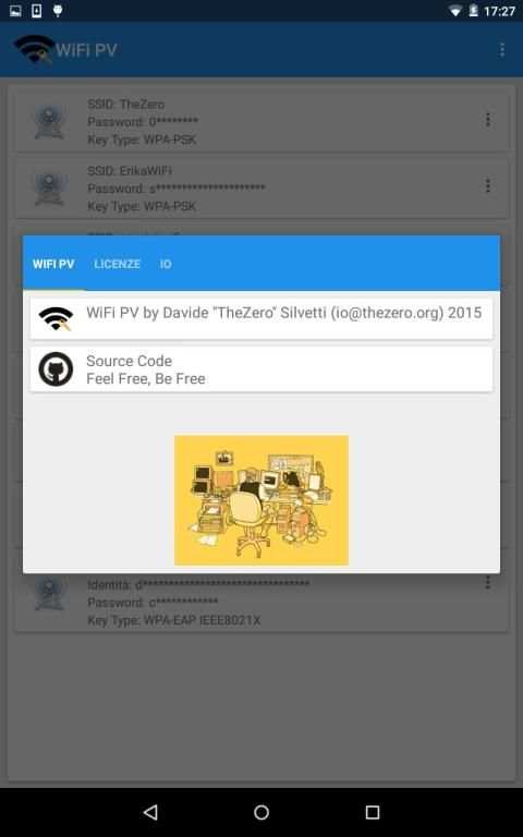 WiFi Password Viewer [ROOT] स्क्रीनशॉट 1