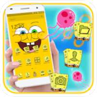 Cute Yellow Cartoon Theme