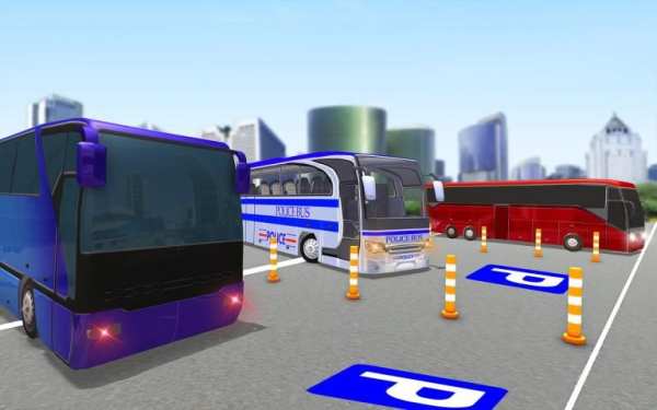 Coach Bus Parking Simulator Game screenshot 7