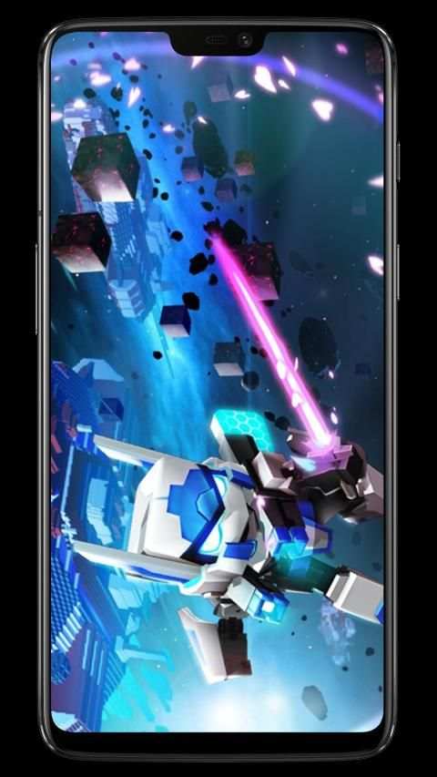 Mini World Block Art Lock Screen HD Wallpapers स्क्रीनशॉट 3