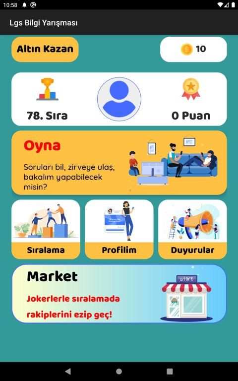 Lgs Tüm Dersler Bilgi Yarışması 8. Sınıf testleri screenshot 6