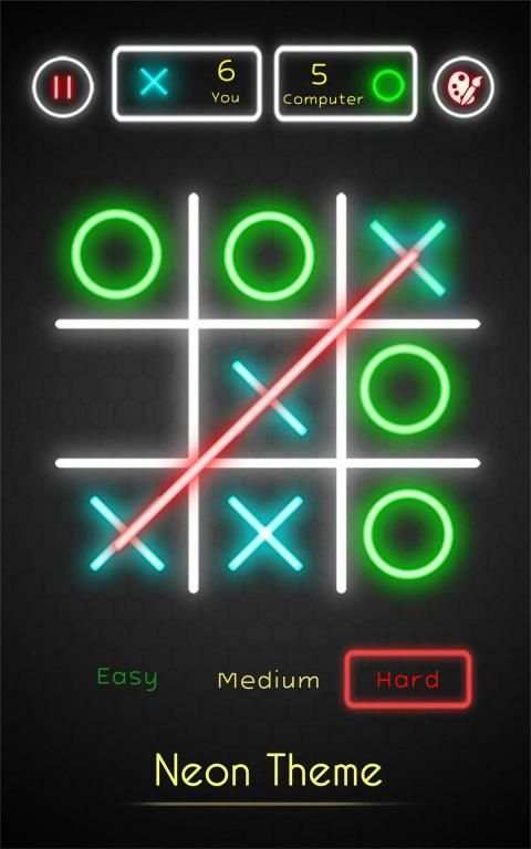 Tic Tac Toe Glow: Multiplayer! screenshot 4