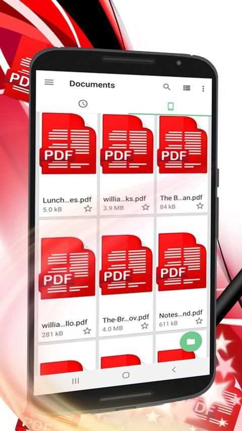 pdf file reader for android - pdf reader free स्क्रीनशॉट 6
