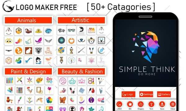 Logo Maker - Free Logo Creator & 3D Logo Designer स्क्रीनशॉट 1