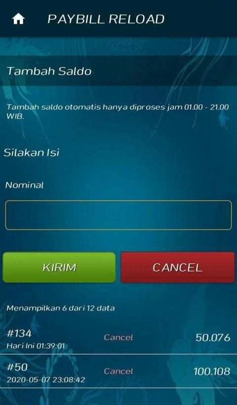 PAYBILL RELOAD screenshot 3