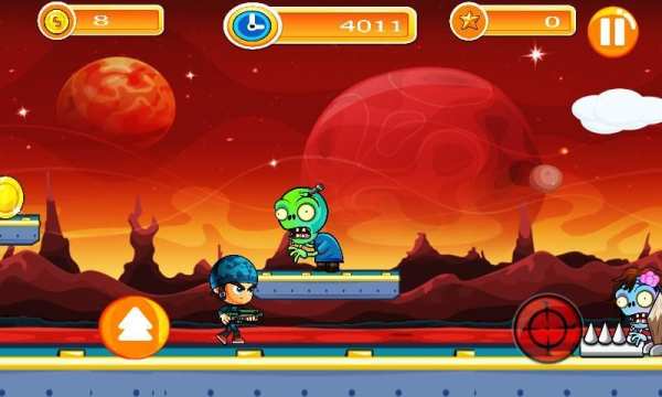 Real Monsters: Zombies Shooting in Mars screenshot 3