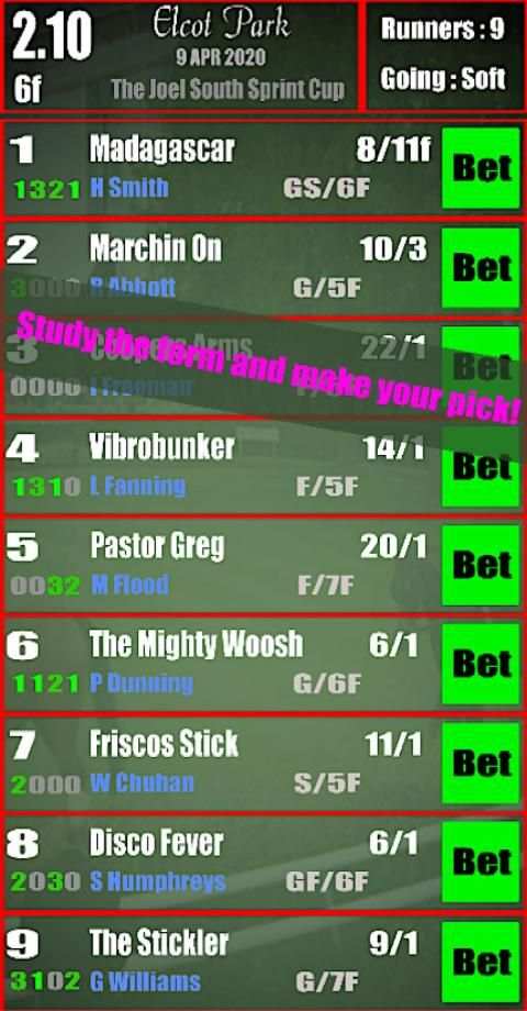 FPP Arcade Horse Racing स्क्रीनशॉट 6