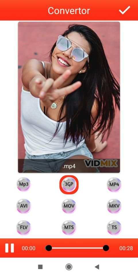 All Video Converter - MKV , AAC , AVI , MP3, 3GP स्क्रीनशॉट 7