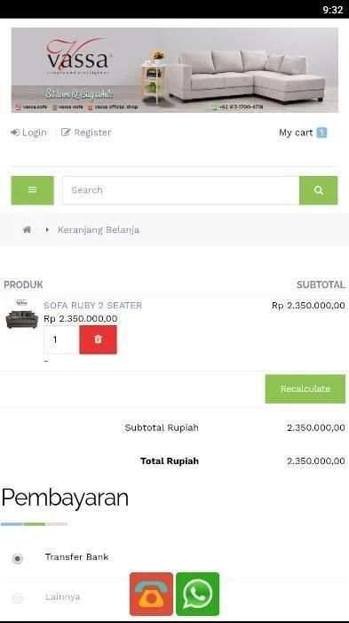 Vassa Shop screenshot 1